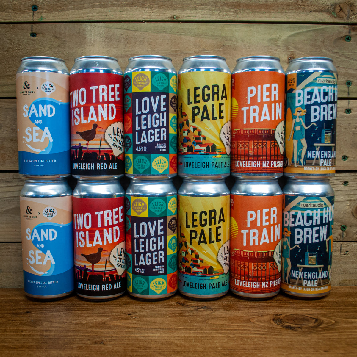 Leigh on Sea Brewery Mixed Can Case