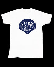 Load image into Gallery viewer, Leigh on Sea Brewery T-shirt - White/Navy
