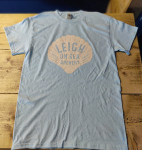 Leigh on Sea Brewery T-shirt - Pale Blue