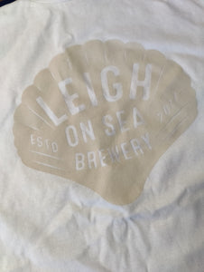 Leigh on Sea Brewery T-shirt - White