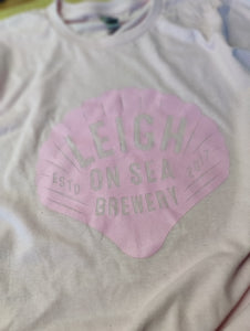 Leigh on Sea Brewery T-shirt - Pink