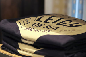 Leigh on Sea Brewery T-shirt - Navy Blue