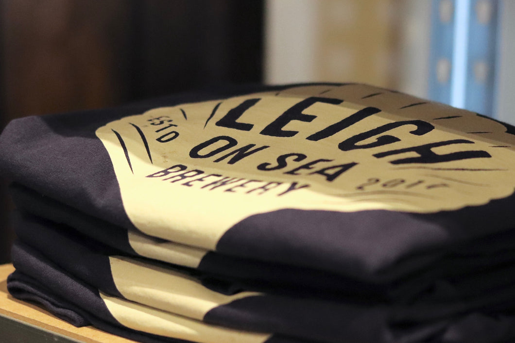 Leigh on Sea Brewery T-shirt - Navy Blue