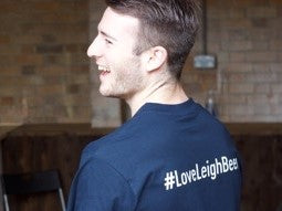 Leigh on Sea Brewery T-shirt - Navy Blue