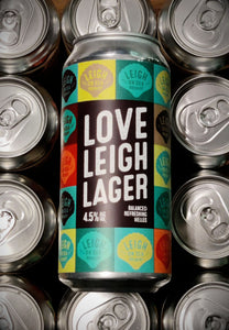 Love Leigh Lager - 440ml can