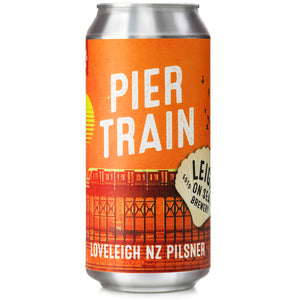 Pier Train NZ Pilsner - 440ml can